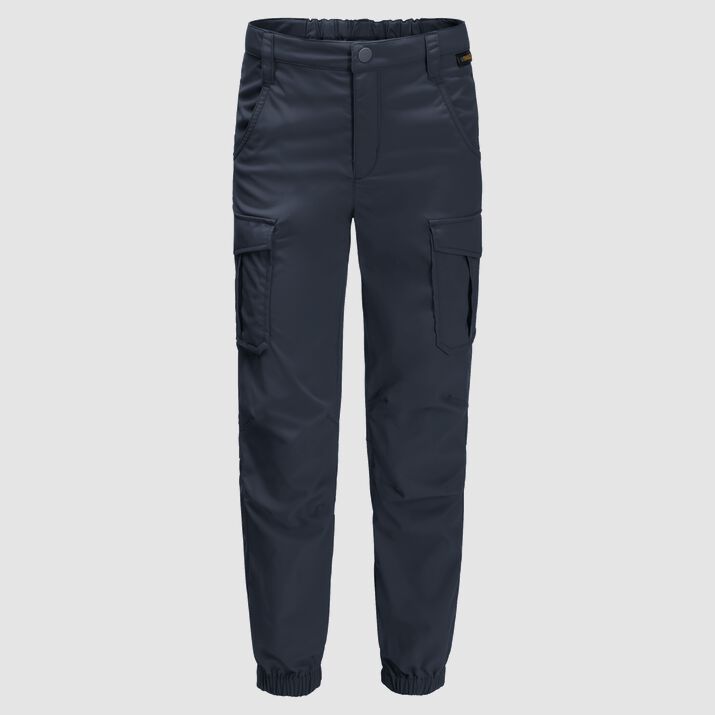 Pantalones Cortavientos Jack Wolfskin Treasure Hunter Niños Azules Mexico-2965413